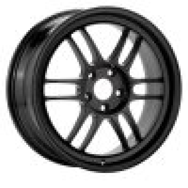 Enkei RPF1 17x9 Inch Wheel with 5x114.3 Bolt Pattern, 35mm Offset, and 73mm Bore in Black - Part Number 3797906535BK