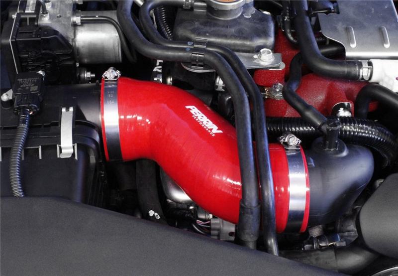 Perrin Performance AFTA-MAF Intake Tube for 2002-2007 Subaru WRX/STi - Red - Image 2