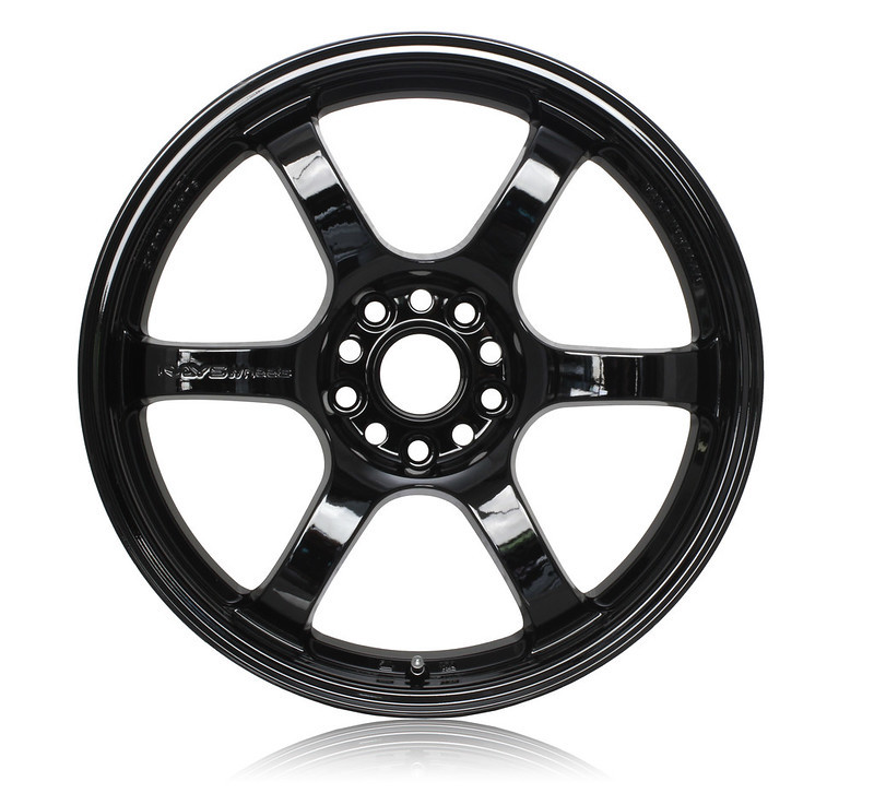 Gram Lights 57DR 17x9.0 +38 5x100 Glossy Black Wheel WGIQ38DGX