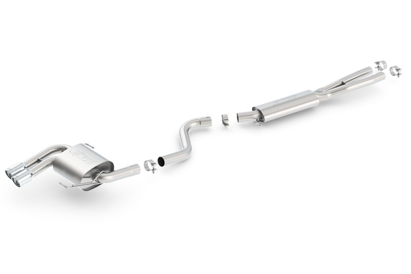 Borla Touring Cat-Back Exhaust System for 2006-2012 BMW 3 Series E90/E91 328i and 325i by Borla Part #140505 - Image 3