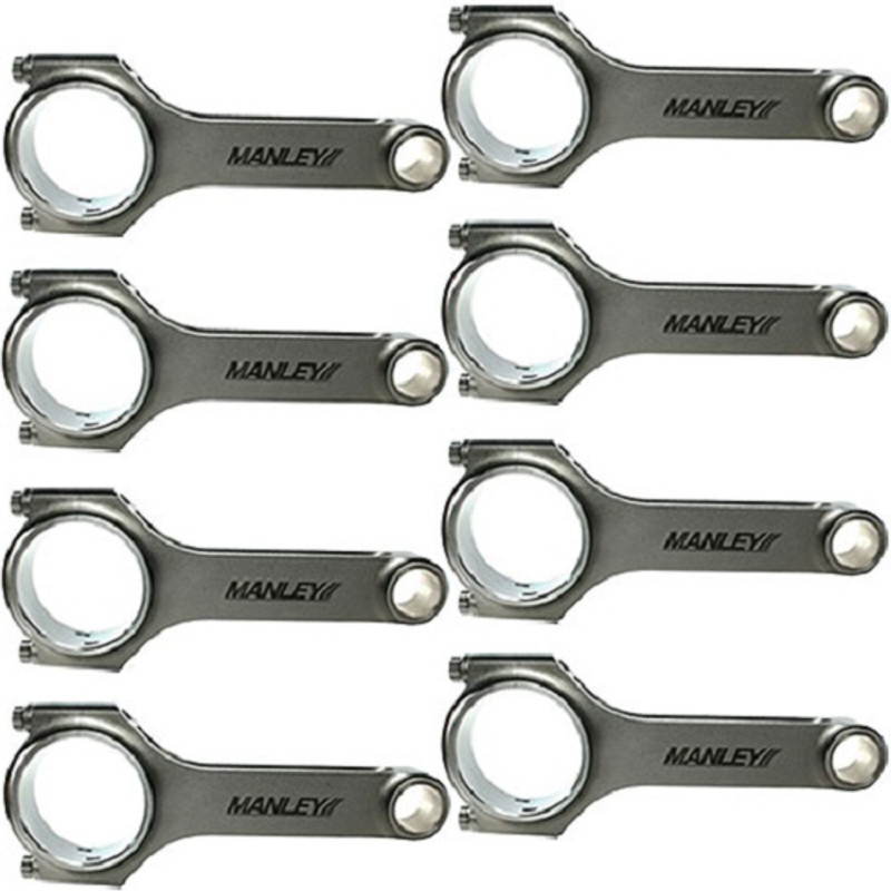 Manley Performance Chrysler 6.2L/6.4L HEMI H Tuff Connecting Rod Set with .927-Inch Pin and ARP 2000 Bolts - Image 2