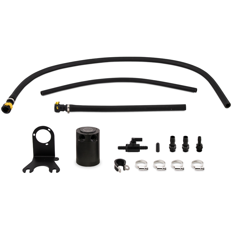Mishimoto 2018+ Jeep Wrangler JL 3.6L Baffled Oil Catch Can Kit