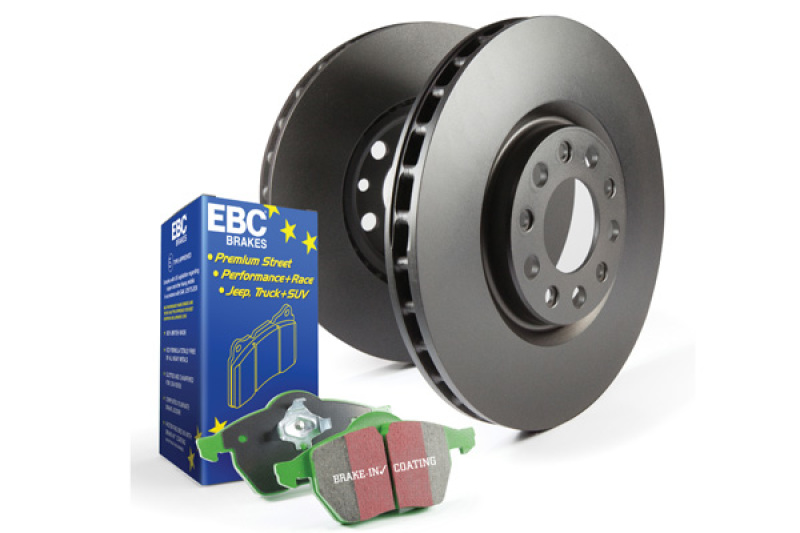 EBC S11 Brake Pad and Rotor Kit for 2012-2015 Audi Q5 – Premium Upgrade with Greenstuff Pads and RK Rotors