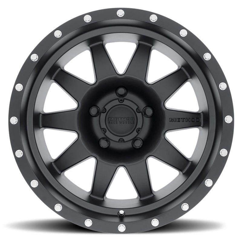 Method MR301 The Standard 18x9 +18mm Offset 5x150 Matte Black Wheel - Image 2