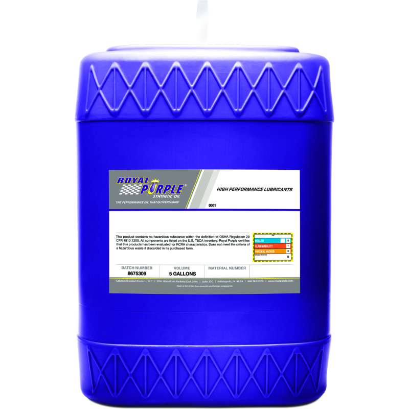 Royal Purple Max Gear Synthetic 75W-140 Gear Oil - 5 Gallon