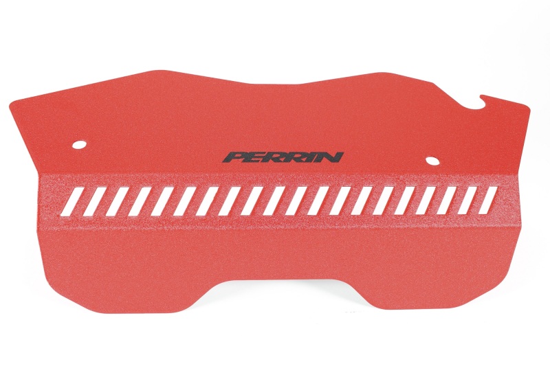Perrin Performance Red Pulley Cover for 2022-2025 Subaru WRX (Tall, Without AOS) - Part PSP-ENG-153RD - Image 2