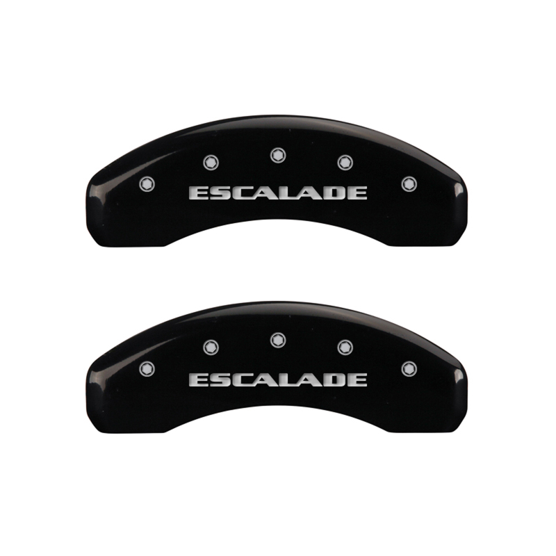 MGP 35015SESCBK Black Aluminum Caliper Covers for Cadillac Escalade (2007-2020) with Engraved Front & Rear - Image 5