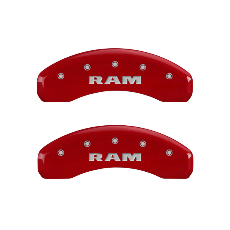 MGP Part Number 55001SRAMRD Red Caliper Covers for 2011-2024 RAM 1500 - Image 5