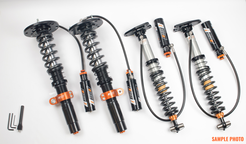 AST 5300 Series Coilovers for VW Golf Mk7 5G – 3-Way Adjustable Rebound, Compression & Ride Height with External Reservoirs - Image 2