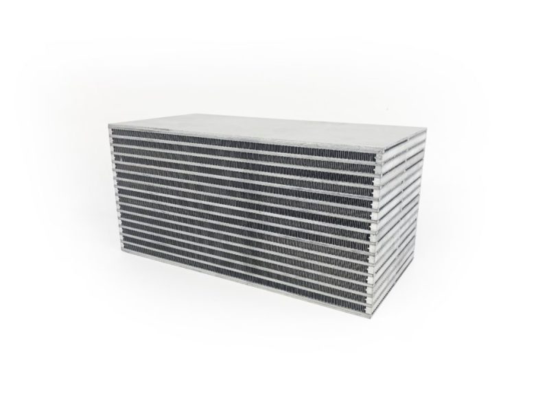 CSF Water/Air Bar & Plate Intercooler Core – 12 x 6 x 6 Inches, Rated for 1500 WHP