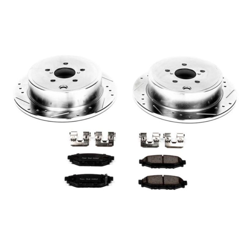 PowerStop Z23 Evolution Sport Brake Upgrade Kit for Subaru BRZ and Impreza (2013-2015)