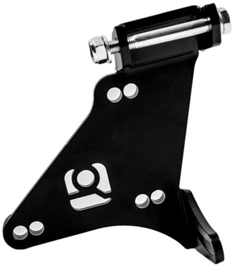 Innovative Mounts H-Series Black Steel H22 Alternator Relocation Bracket for Honda Prelude and Civic - Image 2