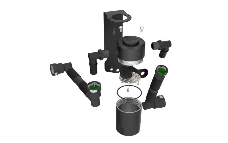 K&N Engineering 81-0803 Air Oil Separator for Dodge Challenger & Charger 6.2L V8 (2015-2023) - Image 8