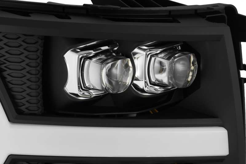 AlphaRex NOVA-Series Projector Headlights for Chevy Silverado 1500 (2010-2011) – Enhanced LED Technology with Osram Oslon Black Flat L.E.D. - Image 4