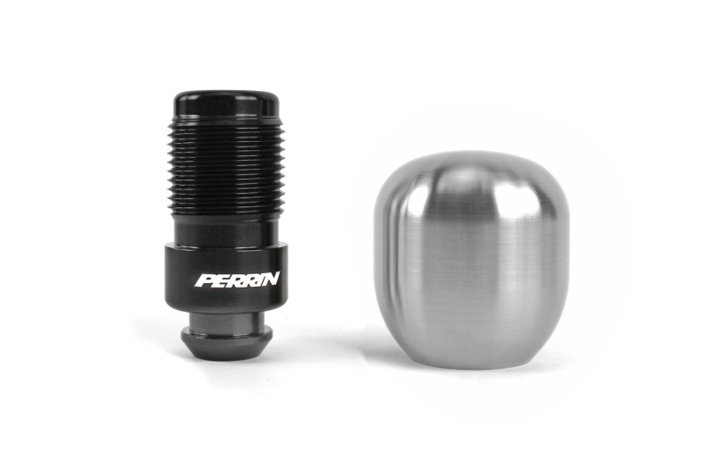 Perrin Performance Barrel Style SS Shift Knob for 2002-2014 Subaru WRX, 2005-2017 Legacy GT, and 2013-2017 Crosstrek (Manual Transmission) - Image 3