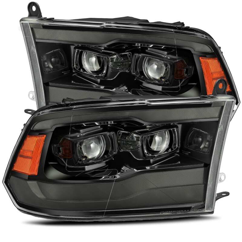 AlphaRex LUXX Series Projector Headlights for Ram 1500/2500 2009-2013 with Smoked DRL and Sequential Signal - Part #880540 - Image 9