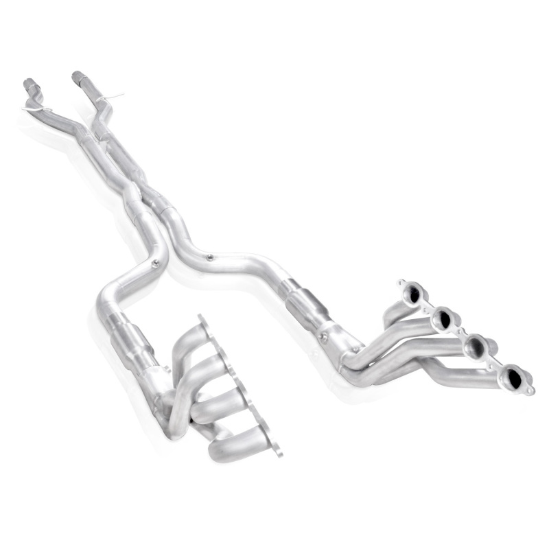 Stainless Works 2016-2019 Cadillac CTS-V Sedan Headers with 2-inch Primaries and 3-inch Catted Leads - Part CTSV16HCAT - Image 2