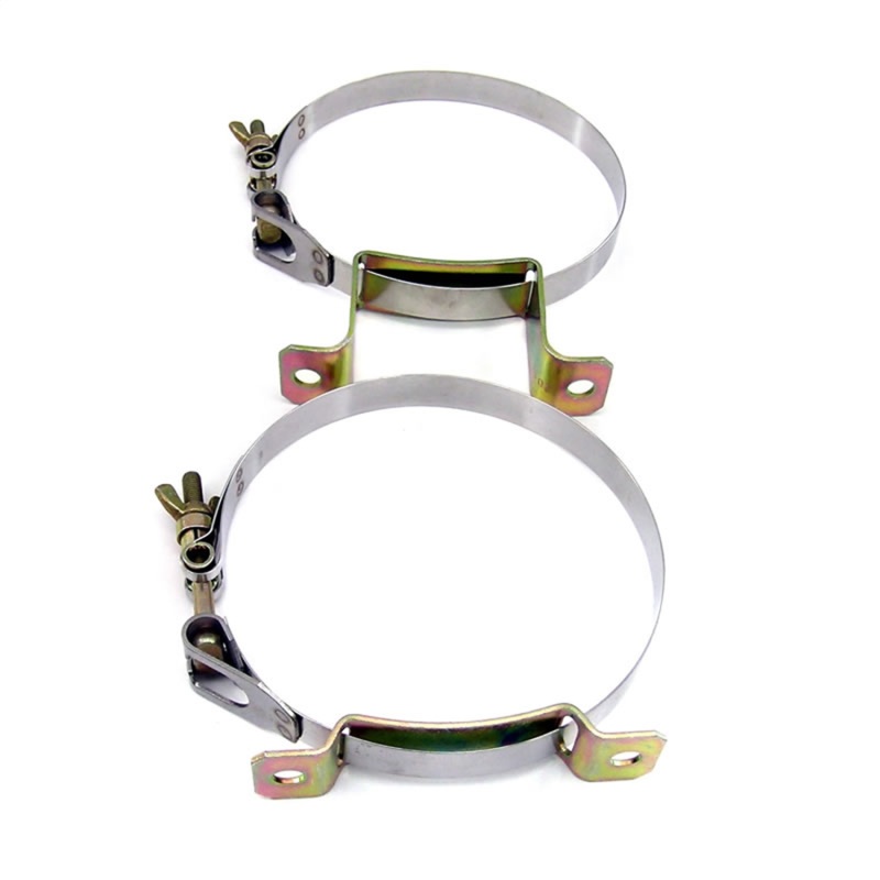 Nitrous Express Stainless Steel Bottle Brackets for 10lb and 15lb Aluminum Bottles - Image 2