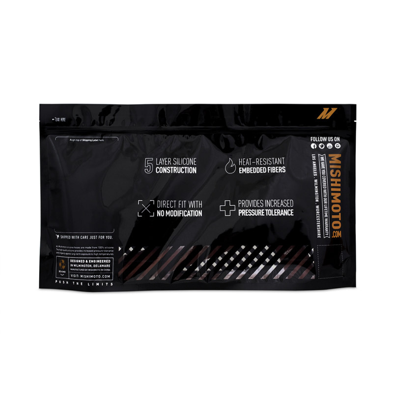 Mishimoto Silicone Radiator Hose Kit for Pontiac G8 GT 6.0L (2008-2009) - Red - Image 6
