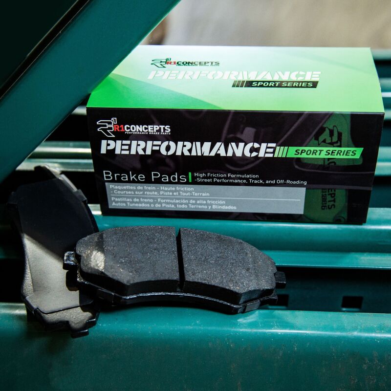 R1 Concepts 2115-0829-01 Performance Sport Brake Pads for 2000-2011 Acura RSX Front - Image 6