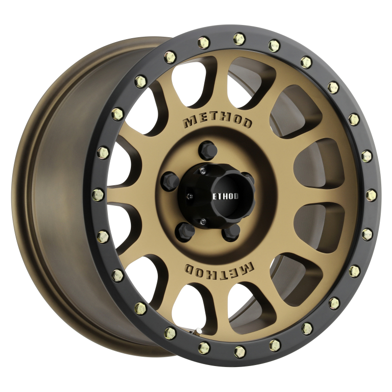 Method Wheels MR305 NV 17x8.5 Inch Street Loc Alloy Wheel in Bronze/Black