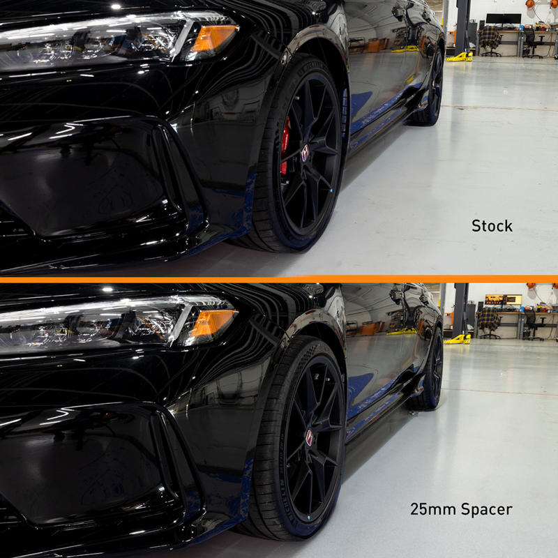 Mishimoto 50mm 5x120 Wheel Spacers for Honda Odyssey 2011-2012 – Hub-Centric Aluminum with Grade-12.9 Steel Studs and Black Anodized Finish - Image 2