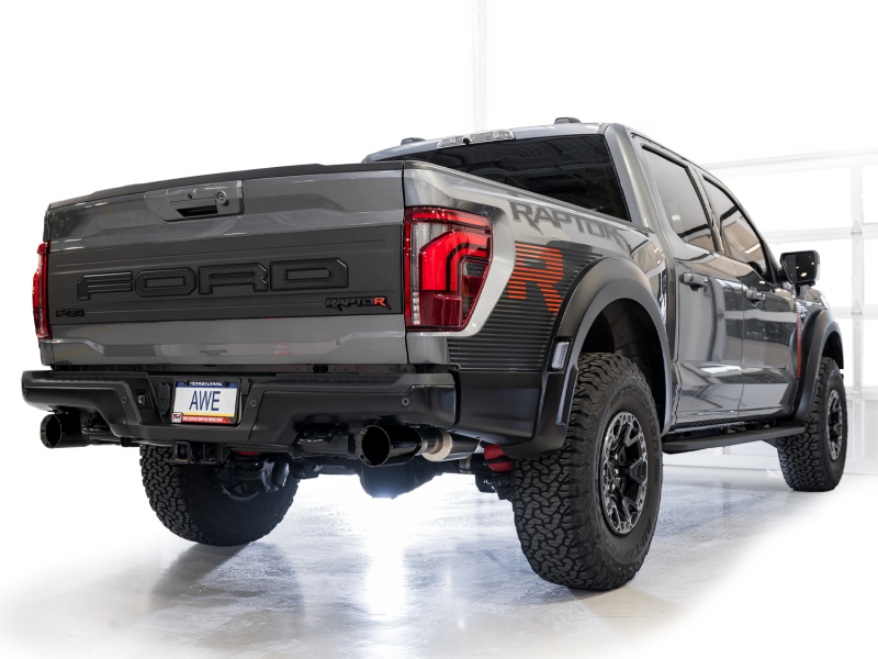 AWE Tuning Gen 3 Raptor R SwitchPath Exhaust with Diamond Black Tips - 5.2L V8 Performance Upgrade - Image 7