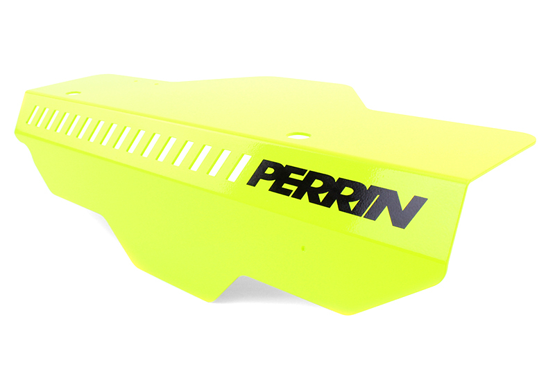 Perrin Performance Neon Yellow Pulley Cover for Subaru WRX, STI, and Impreza (2002-2014 WRX, 2004-2021 STI, 2008-2011 Impreza) - Part Number PSP-ENG-150NY - Image 4