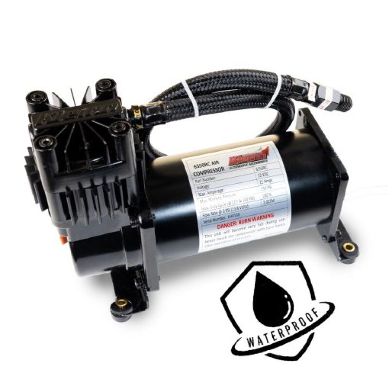 Kleinn Air Horns 6350RC 150 PSI Waterproof Air Compressor with 100% Duty Cycle - Image 2