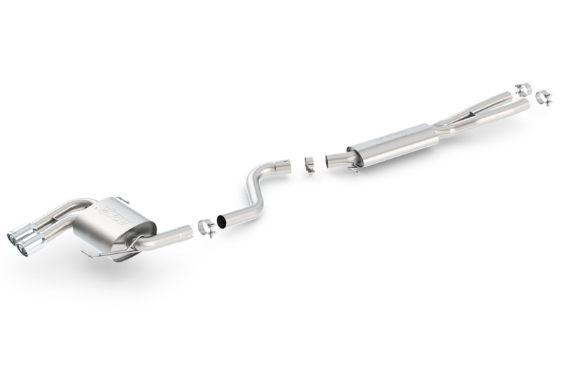 Borla Touring Cat-Back Exhaust System for 2006-2012 BMW 3 Series E90/E91 328i and 325i by Borla Part #140505 - Image 7