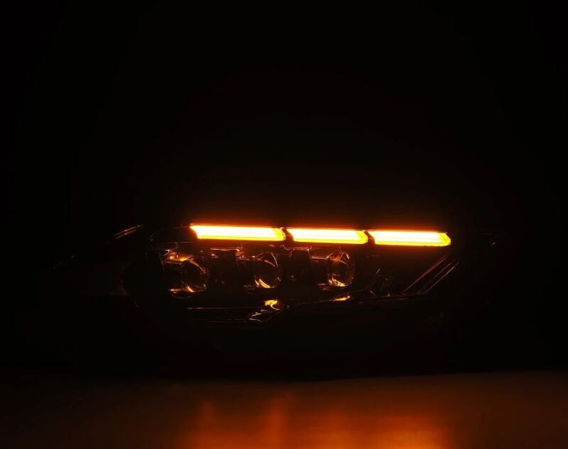 AlphaRex Nova Series LED Projector Headlights for 2018-2020 Ford Mustang - Alpha-Black with Sequential Signal and Daytime Running Lights - Image 5