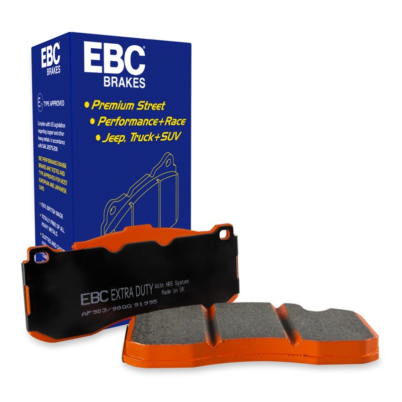 EBC Brakes ED91848 Extra Duty Rear Brake Pads for Dodge Ram 2500 and 3500 (2013, 2009-2010 Models) - Image 9