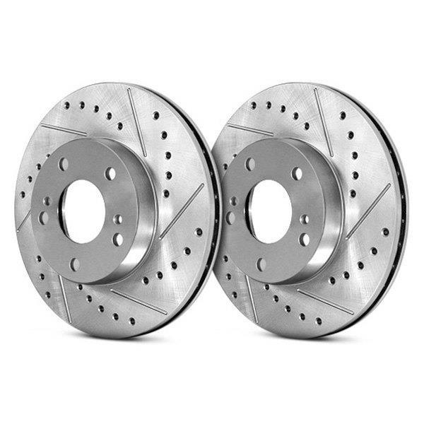 StopTech Select Sport 06-15 Dodge Charger / 05-15 Chrysler 300 Slotted and Drilled Right Rear Brake Rotor - Image 9