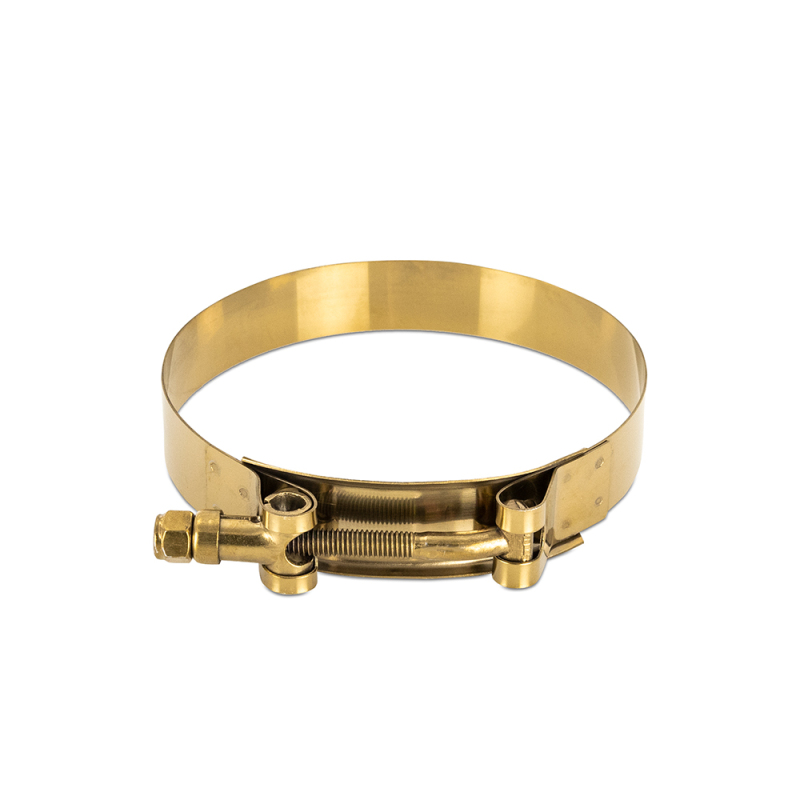 Mishimoto 2.75 Inch Stainless Steel T-Bolt Clamps - Gold - Image 4
