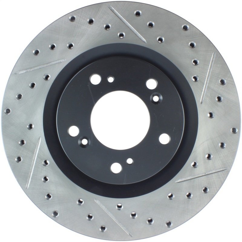 StopTech Drilled and Slotted Sport Rotor for Honda S2000 (2000-2009) – Part #127.40048L - Image 3
