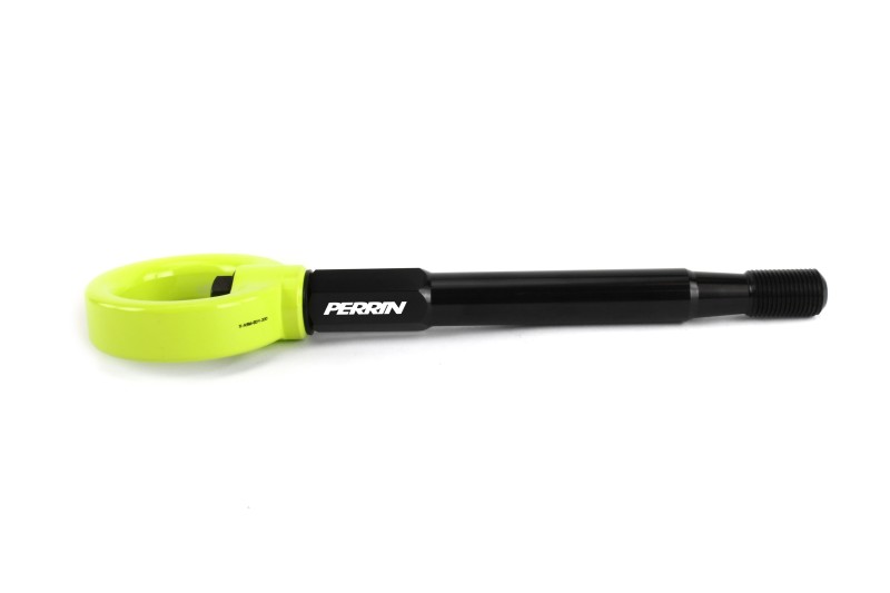 Perrin Performance Front Tow Hook Kit for Subaru WRX, Crosstrek, and Outback XT - Neon Yellow (Part Number PSP-BDY-237NY) - Image 2