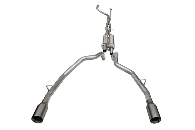 CORSA Performance 21189GNM Catback Exhaust System for 2021-2024 Dodge Ram TRX with Dual Rear Gunmetal Tips