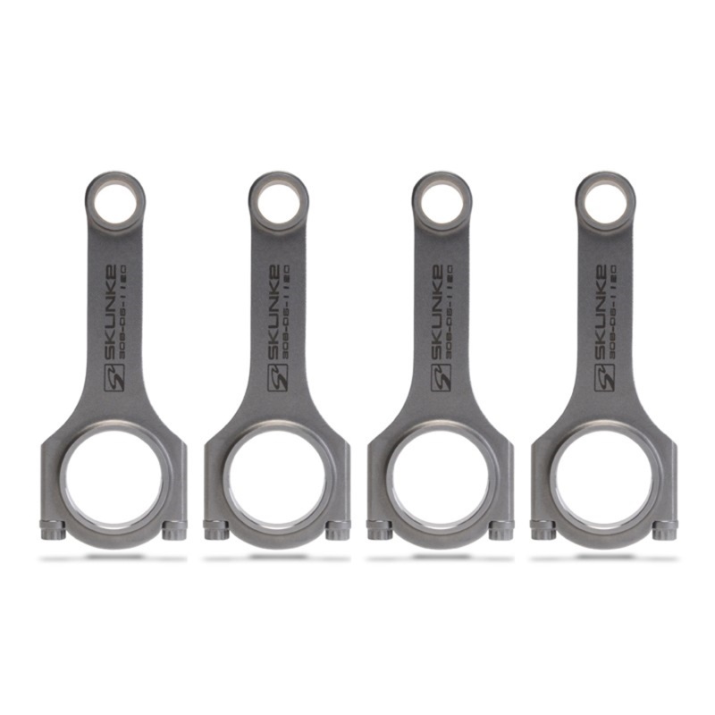 Skunk2 Alpha Series Honda D16/Z6 Long Connecting Rods – High-Strength 4340 Chromoly Steel for 900+ HP Performance