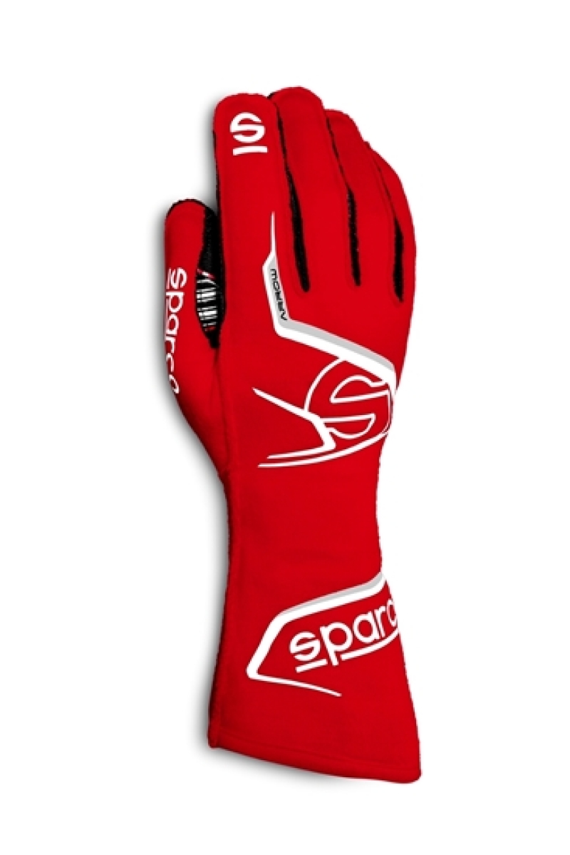 Sparco Arrow 10 Red/Black Driving Gloves - Part Number 00131410RSNR