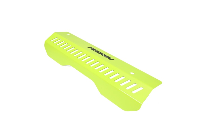 Perrin Performance Neon Yellow Pulley Cover for 2022-2025 Subaru WRX – Short Version for Use with Perrin AOS Part Number PSP-ENG-154NY - Image 3