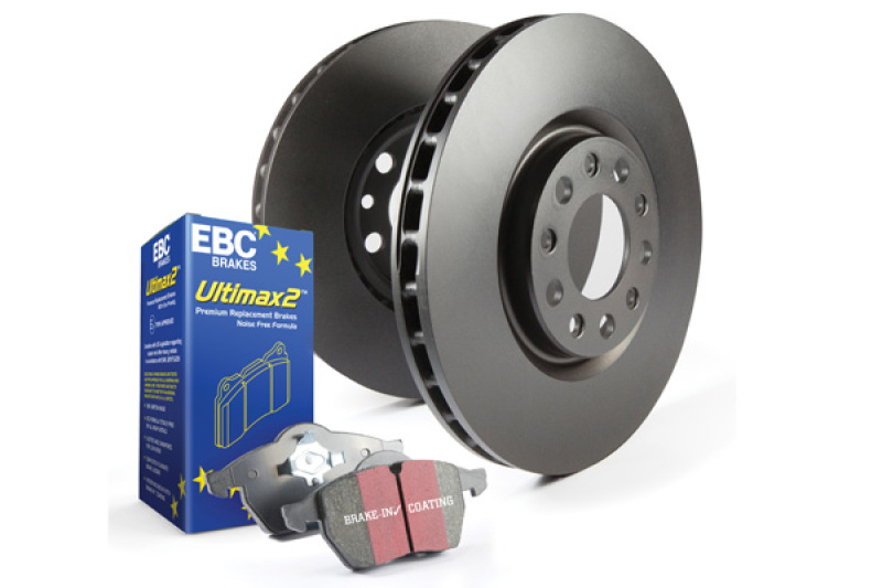 EBC S1 Brake Pad and Rotor Kit for 2005-2007 Subaru Legacy – Front Replacement with Premium G3000 Rotors and Ultimax EBC Pads - Image 3