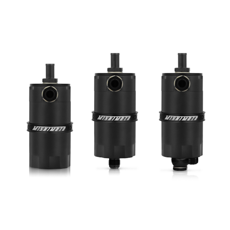 Mishimoto Universal Baffled Oil Catch Can - Black, Part Number MMBCC-UNI-BK - Image 8