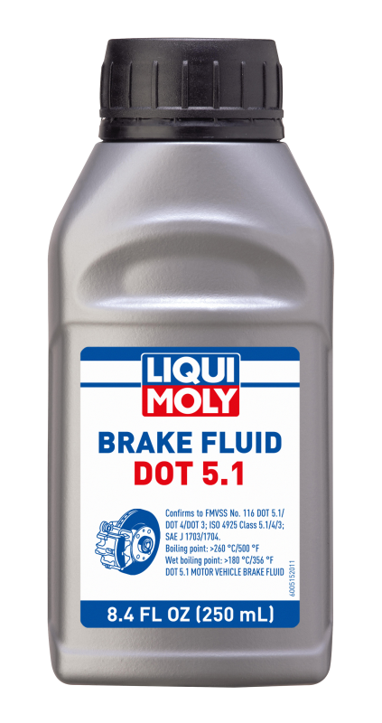 LIQUI MOLY DOT 5.1 Synthetic Brake Fluid - 250mL for BMW Vehicles - Image 2