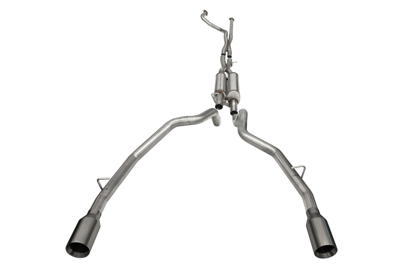 CORSA Performance 21189GNM Catback Exhaust System for 2021-2024 Dodge Ram TRX with Dual Rear Gunmetal Tips - Image 2