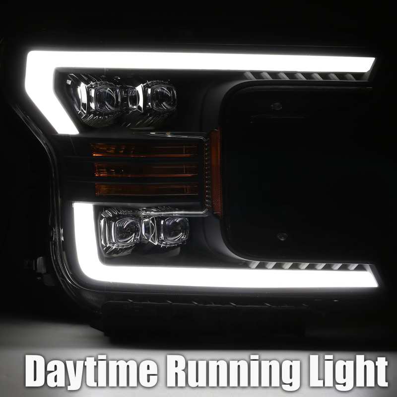 AlphaRex 18-19 Ford F-150 NOVA Series LED Projector Headlights Plank Style Chrome with ActivLight and Sequential Signal - Image 5