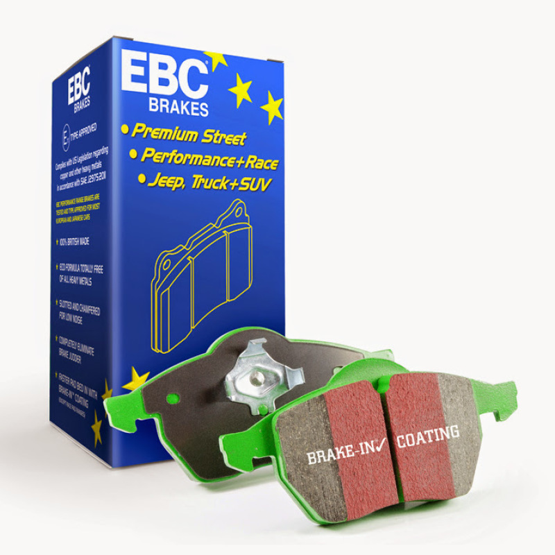 EBC Greenstuff 2000 Series Sport Brake Pads for 2018-2020 Audi SQ5 and S4 – Part Number DP22277 - Image 4