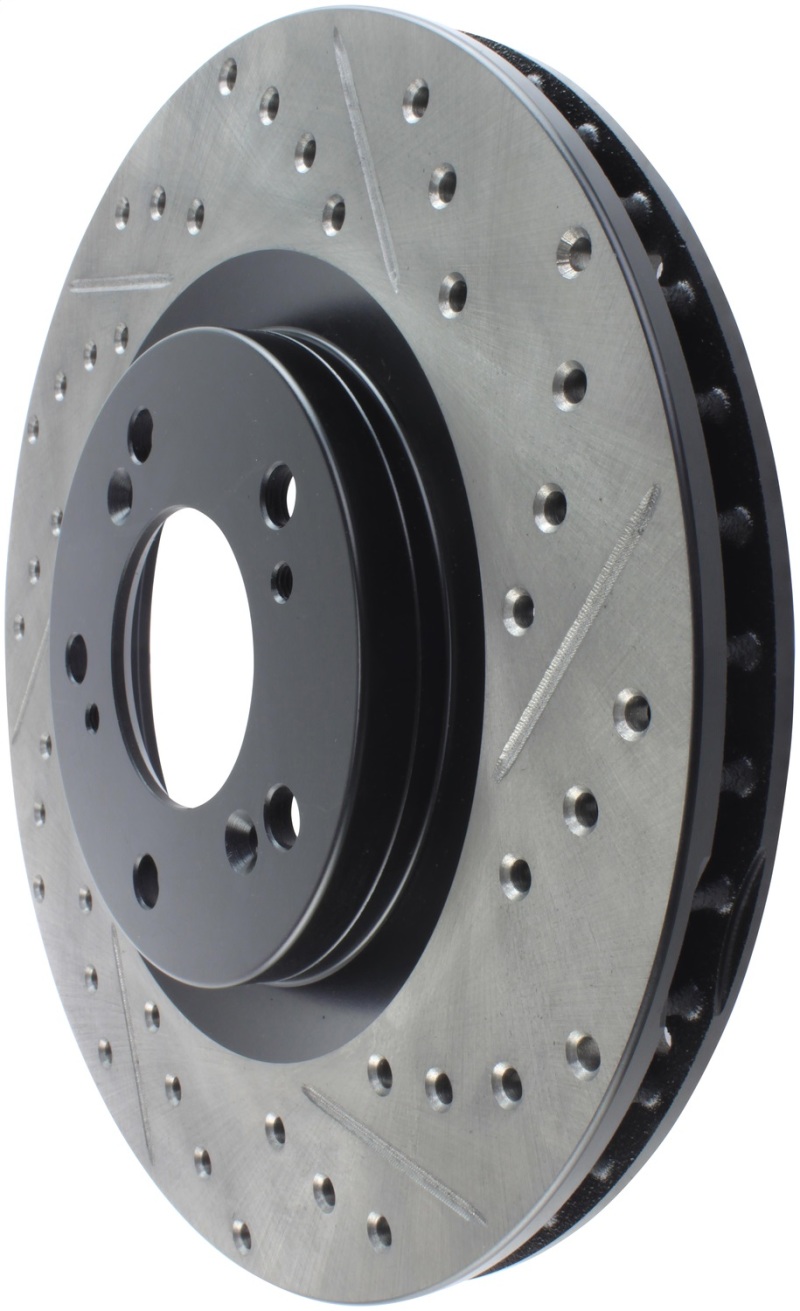 StopTech Drilled and Slotted Sport Rotor for Honda S2000 (2000-2009) – Part #127.40048L - Image 7