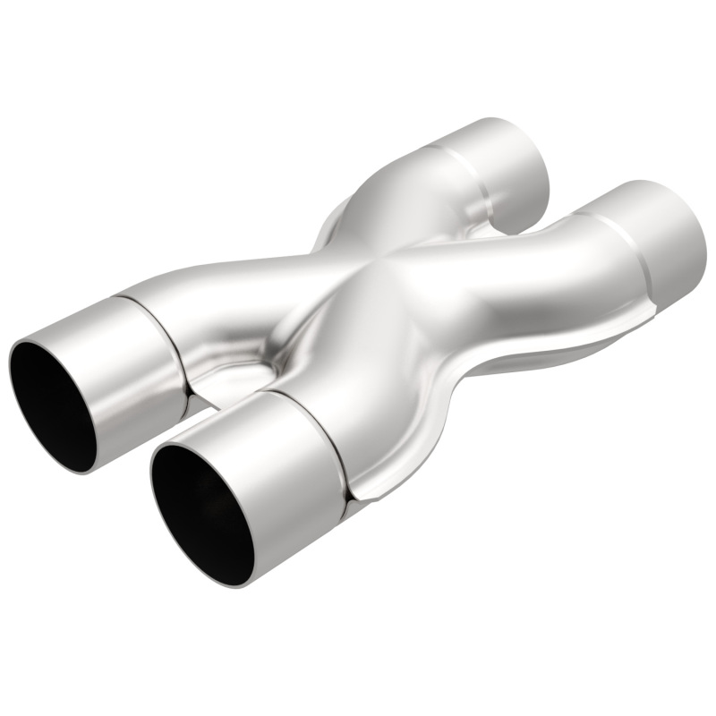 MagnaFlow Performance Exhaust X-Pipe 10791 – 2.50 Inch Stainless Steel for Custom Exhaust Systems