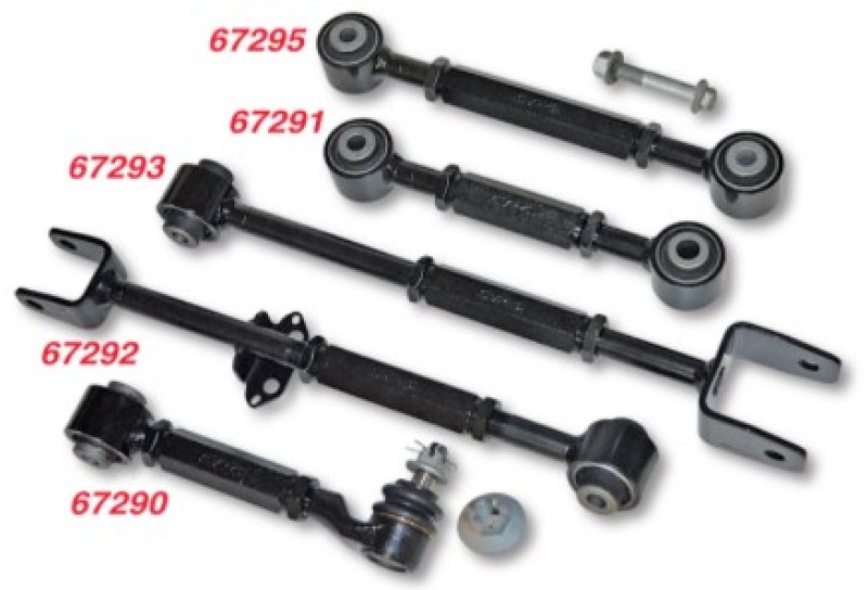 SPC Performance Honda/Acura Rear Adjustable Arms Set of 5 for 2003-2007 Accord and TSX - Image 3
