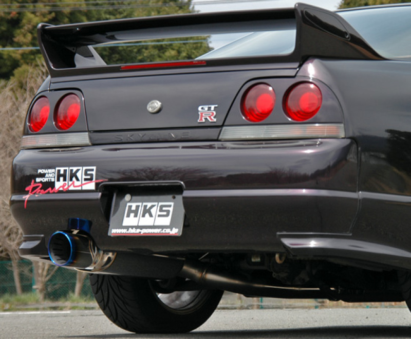 HKS Super Turbo Muffler for Nissan Skyline R32 RB26DETT - Part Number 31029-AN002